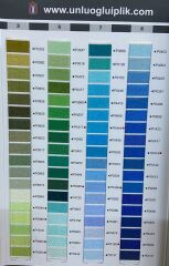 PolyNet 30 (2.500 Metre) Polyester Nakış İplik. 1 Kutu (12 Adet)