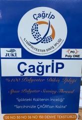 Çağrı Siyah 120 No Dikiş İplik 5.000 Metre 40/2. 1 Kutu (6 Adet)